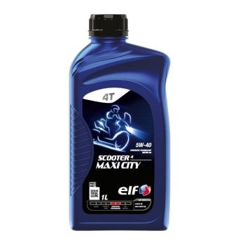 ELF - Huile moteur synthétique 4T 5W40 SCOOTER 4 MAXI CITY - 1 litre
