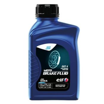 ELF - Liquide de frein MOTO BRAKE FLUID DOT 4 - 0,5 litre