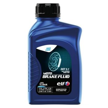 ELF - Liquide de frein MOTO BRAKE FLUID DOT 5.1 - 0,5 litre
