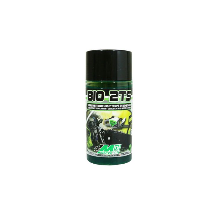 MINERVA - Huile moteur 2T TS Bio - 125 ml