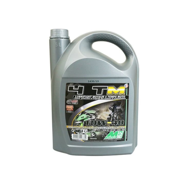 MINERVA - Huile moteur 4T TM 10W40 - 5 litres