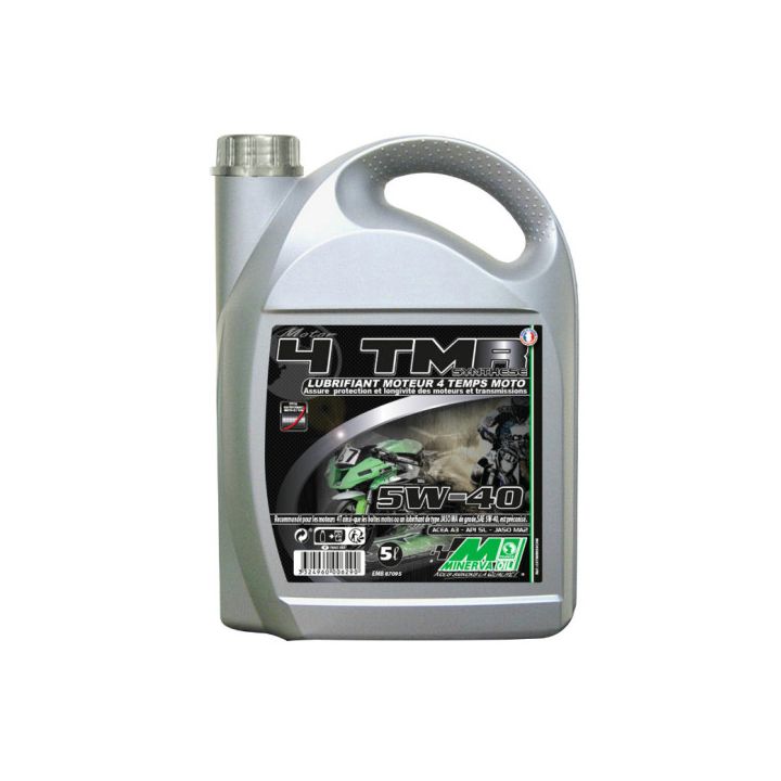 MINERVA - Huile moteur 4T TMR 5W40 - 5 litres