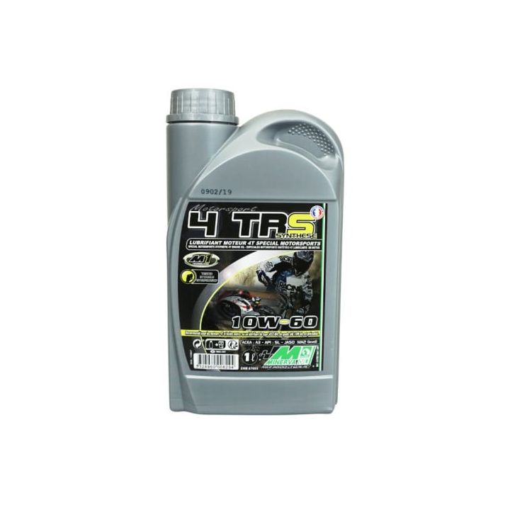 MINERVA - Huile moteur 4T TRS 10W60 - 1 litre