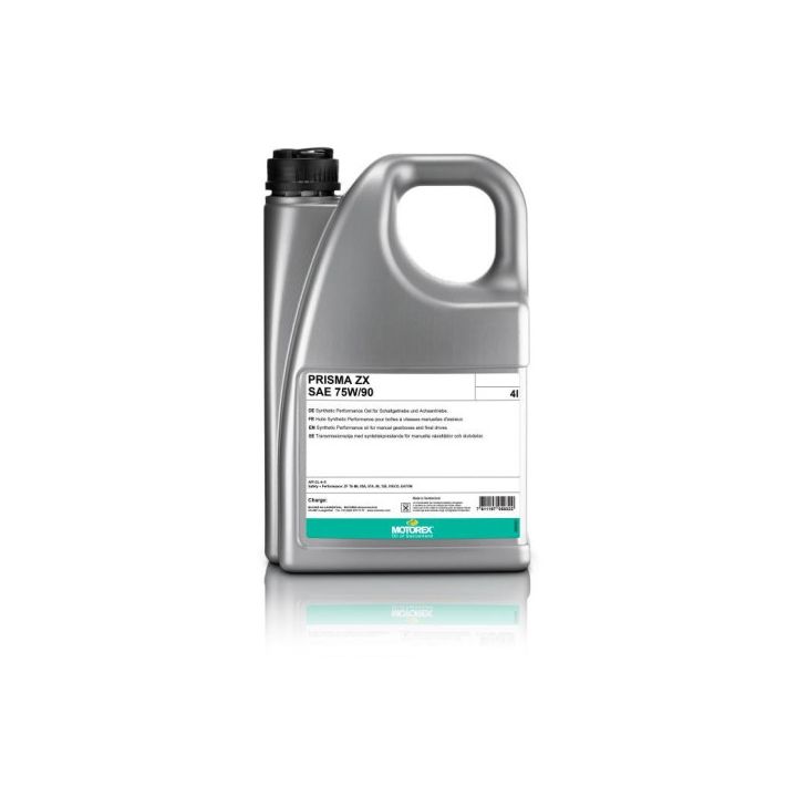 MOTOREX - Huile boîte de vitesses GEAR OIL PRISMA ZX 75W90 - 4L
