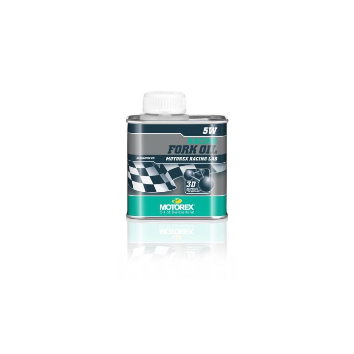 MOTOREX - Huile de fourche RACING FORK OIL 5W - 250ml