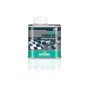 MOTOREX - Huile de fourche RACING FORK OIL 5W - 250ml