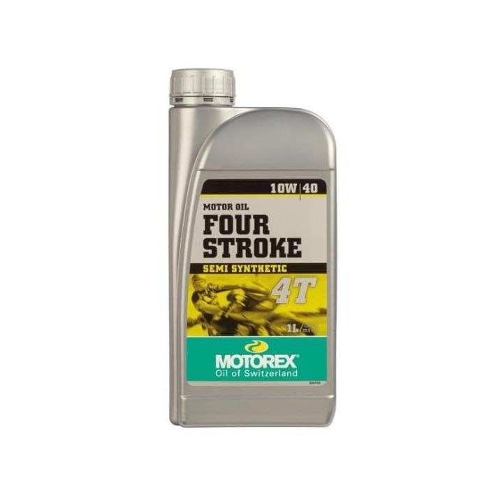 MOTOREX - Huile moteur 4T 4 STROKE 10W40 semi-synthèse - 1L