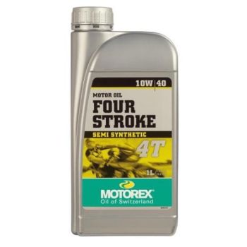 MOTOREX - Huile moteur 4T 4 STROKE 10W40 semi-synthèse - 1L