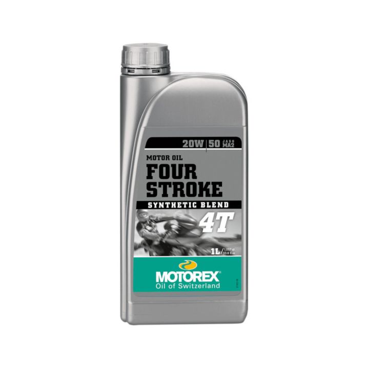 MOTOREX - Huile moteur 4T 4 STROKE 20W50 - 1L