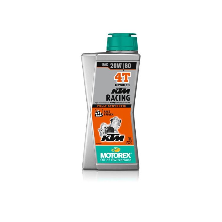 MOTOREX - Huile moteur 4T KTM RACING 20W60 - 1L