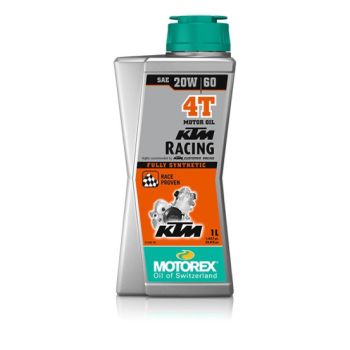 MOTOREX - Huile moteur 4T KTM RACING 20W60 - 1L