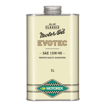 MOTOREX - Huile moteur minérale CLASSIC LINE EVOTEC 15W40 - 1L