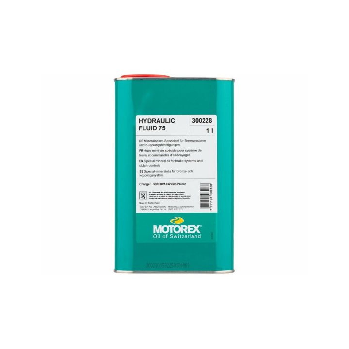 MOTOREX - Liquide d'embrayage HYDRAULIC FLUID 75 - 1 litre