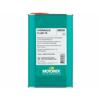 MOTOREX - Liquide d'embrayage HYDRAULIC FLUID 75 - 1 litre