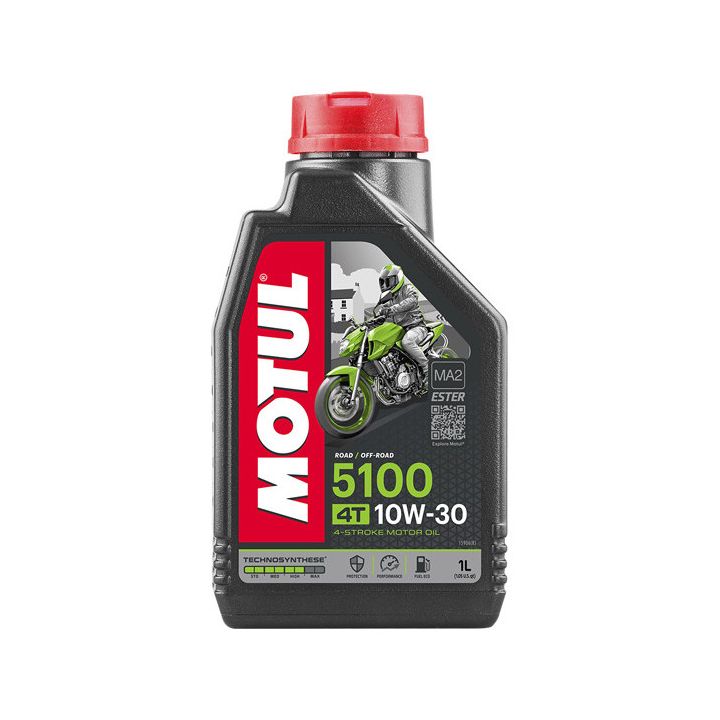 MOTUL- Huile moteur 5100 10w30 4T - 1 litre