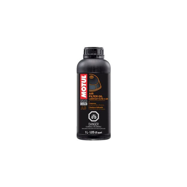 MOTUL - Air Filter Oil A3 huile de filtre à air - 1L