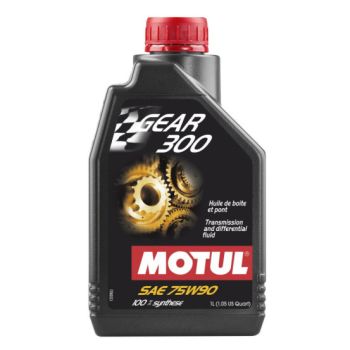 MOTUL - Huile de pont GEAR 300 75W90 - 1L MOTUL - Huile de pont GEAR 300 75W90 - 1L