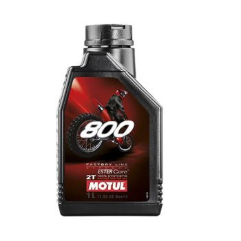 MOTUL - Huile moteur 2T 800 Factory Line OFF ROAD - 1L MOTUL - Huile moteur 2T 800 Factory Line OFF ROAD - 1L