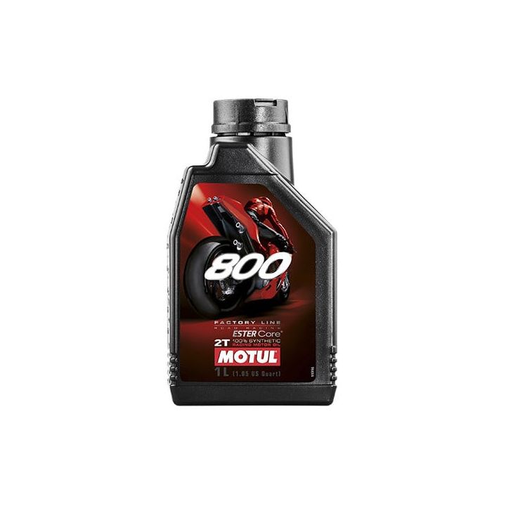 MOTUL - Huile moteur 2T 800 Factory Line Road Racing - 1L