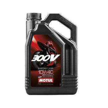 MOTUL - Huile moteur 300V 10w40 Factory Line ROAD Racing 4T - 4L