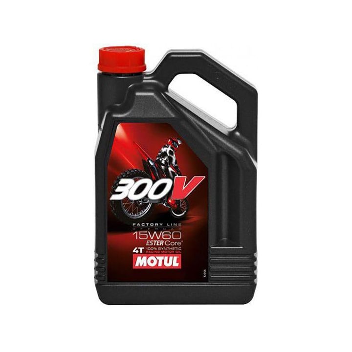 MOTUL - Huile moteur 300V 15w60 Factory Line 4T - 4L