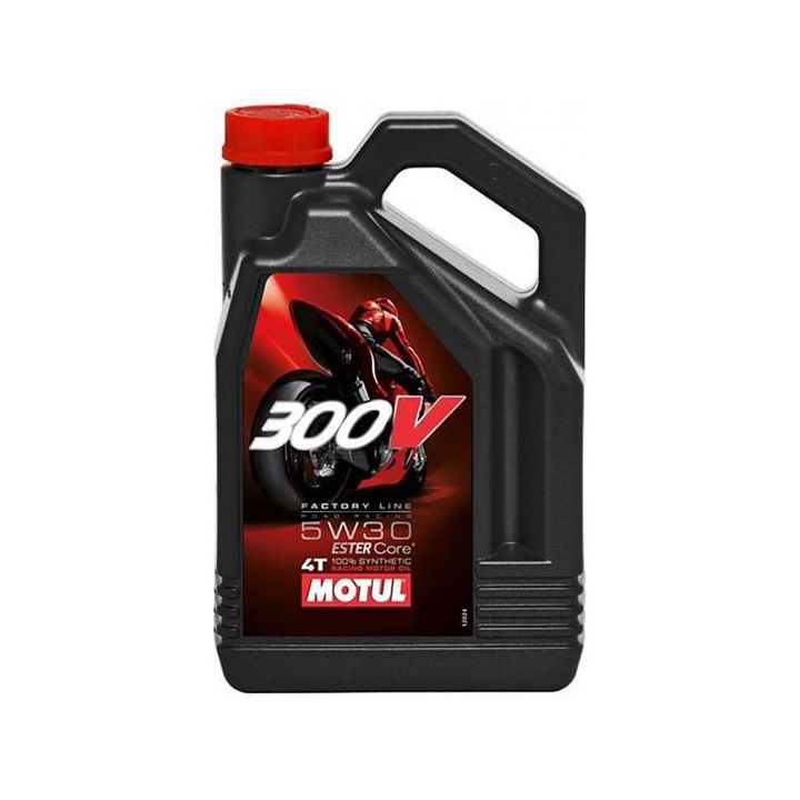 MOTUL - Huile moteur 300V 5w30 Factory Line ROAD Racing 4T - 4L