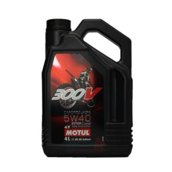 MOTUL - Huile moteur 300V 5w40 Factory Line OFF ROAD 4T - 4L
