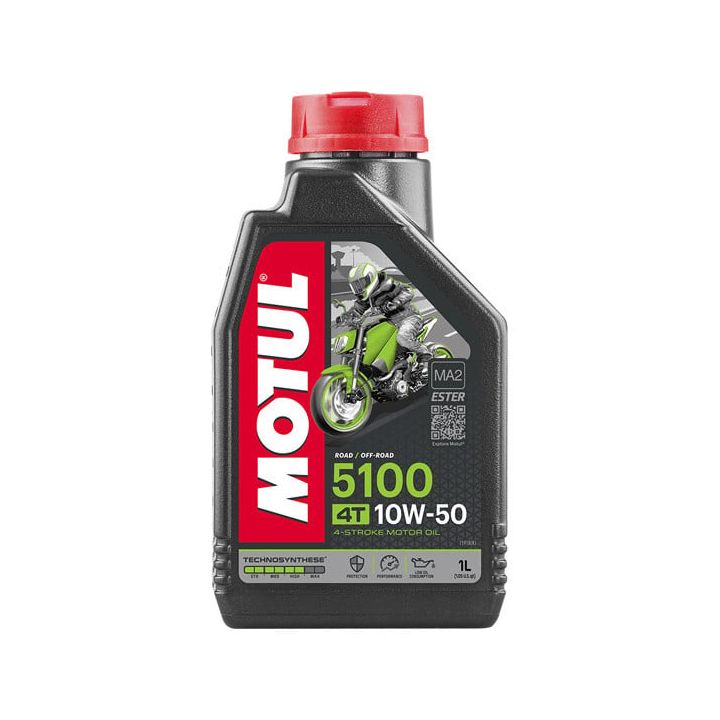 MOTUL - Huile moteur 4T 5100 10w50 4T - 1L