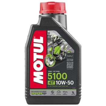 MOTUL - Huile moteur 4T 5100 10w50 4T - 1L