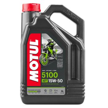 MOTUL - Huile moteur 4T 5100 15w50 - 4L