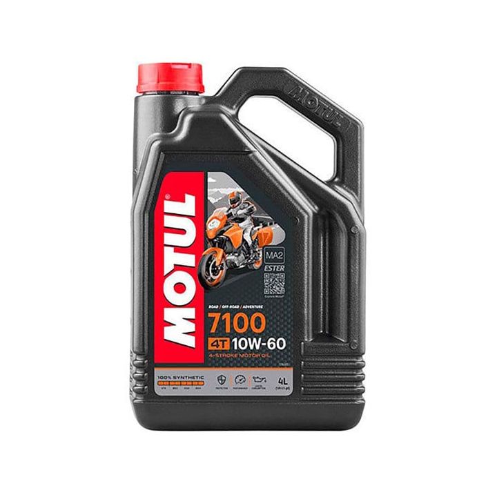 MOTUL - Huile moteur 4T 7100 10w60 - 4L