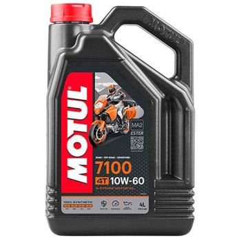 MOTUL - Huile moteur 4T 7100 10w60 - 4L MOTUL - Huile moteur 4T 7100 10w60 - 4L