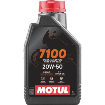 MOTUL - Huile moteur 4T 7100 20w50 4T - 1L MOTUL - Huile moteur 4T 7100 20w50 4T - 1L