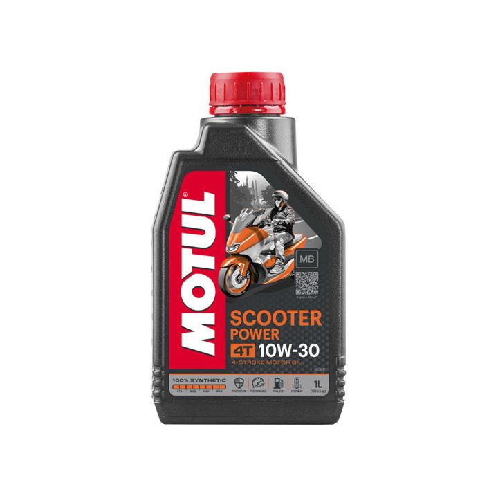 MOTUL - Huile moteur 4T SCOOTER POWER 10W30 MB - 1L