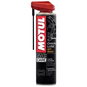 MOTUL - Lubrifiant chaîne CHAIN LUBE C3 OFF ROAD - 400ml MOTUL - Lubrifiant chaîne CHAIN LUBE C3 OFF ROAD - 400ml