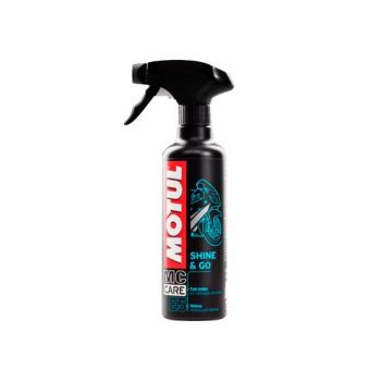 MOTUL - Nettoyant moto E5 SHINE AND GO - 400ml