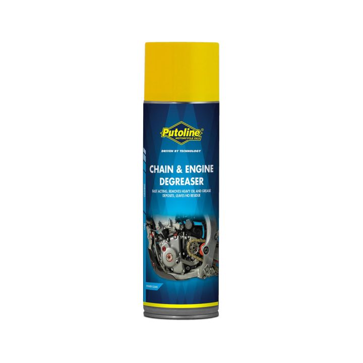 PUTOLINE - Dégraissant CHAINE & MOTEUR DEGREASER - 500ml