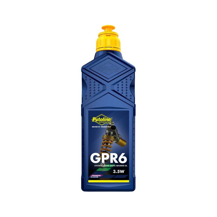 PUTOLINE - Huile d'amortisseur GPR6 RACING SAE 3.5 - 1L