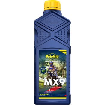 PUTOLINE - Huile moteur 2T ESTER TECH MX9 100% SYNTHÈSE - 1L