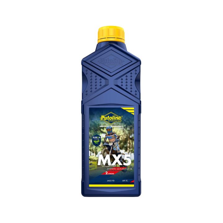 PUTOLINE - Huile moteur 2T MX5 SYNTHÈSE - 1L