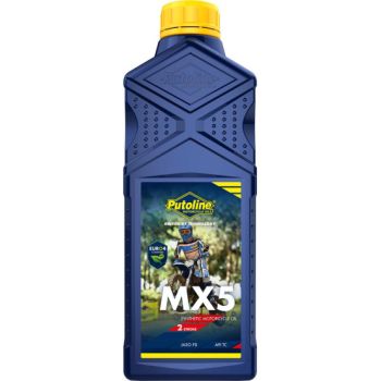 PUTOLINE - Huile moteur 2T MX5 SYNTHÈSE - 1L