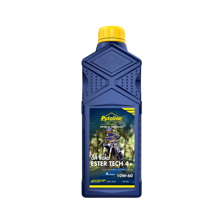 PUTOLINE - Huile moteur 4T ESTER TECH OFF ROAD 4+ 10W60 - 1L