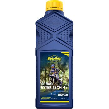 PUTOLINE - Huile moteur 4T ESTER TECH OFF ROAD 4+ 10W60 - 1L