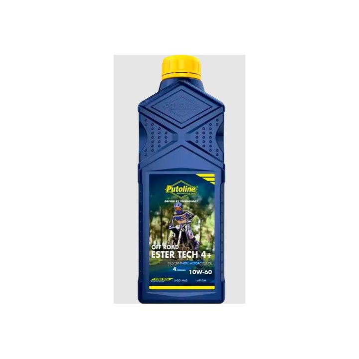 PUTOLINE - Huile moteur 4T ESTER TECH OFF ROAD 4+ 10W60 - 4L