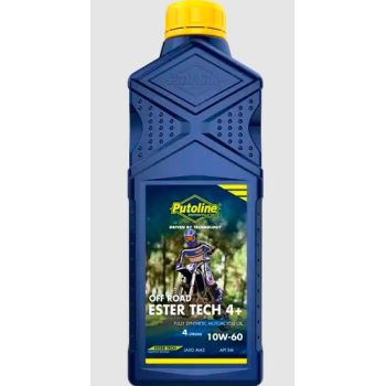 PUTOLINE - Huile moteur 4T ESTER TECH OFF ROAD 4+ 10W60 - 4L
