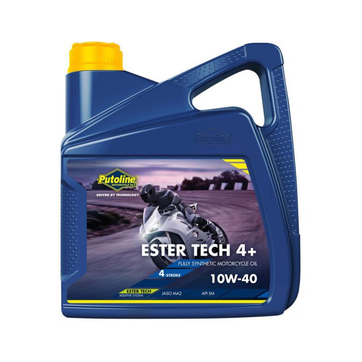 PUTOLINE - Huile moteur 4T ESTER TECH SYNTEC ROAD 4+ 10W40 - 4L