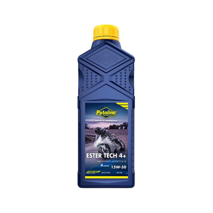 PUTOLINE - Huile moteur 4T ESTER TECH SYNTEC ROAD 4+ 15W50 - 1L