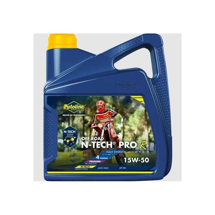 PUTOLINE - Huile moteur 4T NANO TECH OFF ROAD 4+ 15W50 - 4L