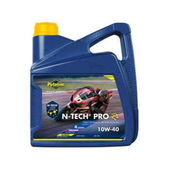 PUTOLINE - Huile moteur 4T NANO TECH SYNTEC ROAD 4+ 10W40 - 4L