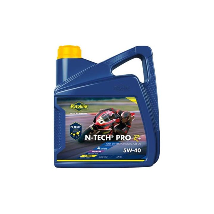 PUTOLINE - Huile moteur 4T NANO TECH SYNTEC ROAD 4+ 5W40 - 4L